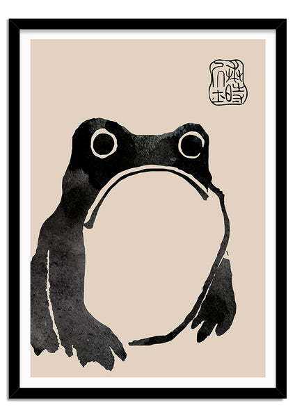 Best Frog Catcher' Poster, picture, metal print, paint by schmugo