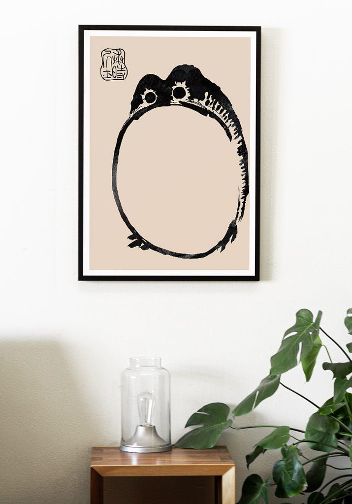 Frog by Matsumoto Hoji Art Print (pt.2)