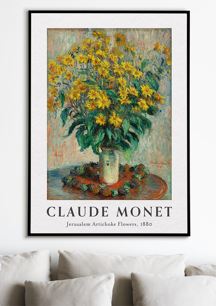 Claude Monet - Jerusalem Artichoke Flowers