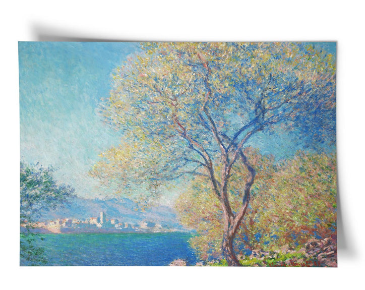 Claude Monet Print - Antibes Seen from La Salis