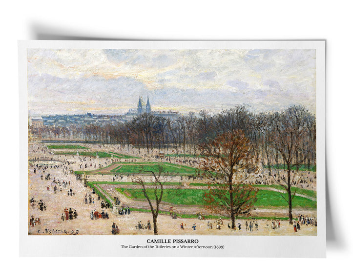 Camille Pissarro - The Garden of the Tuileries