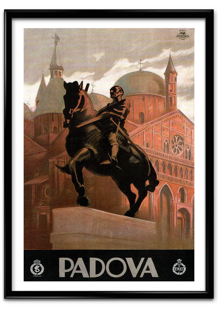 Padova Travel Poster