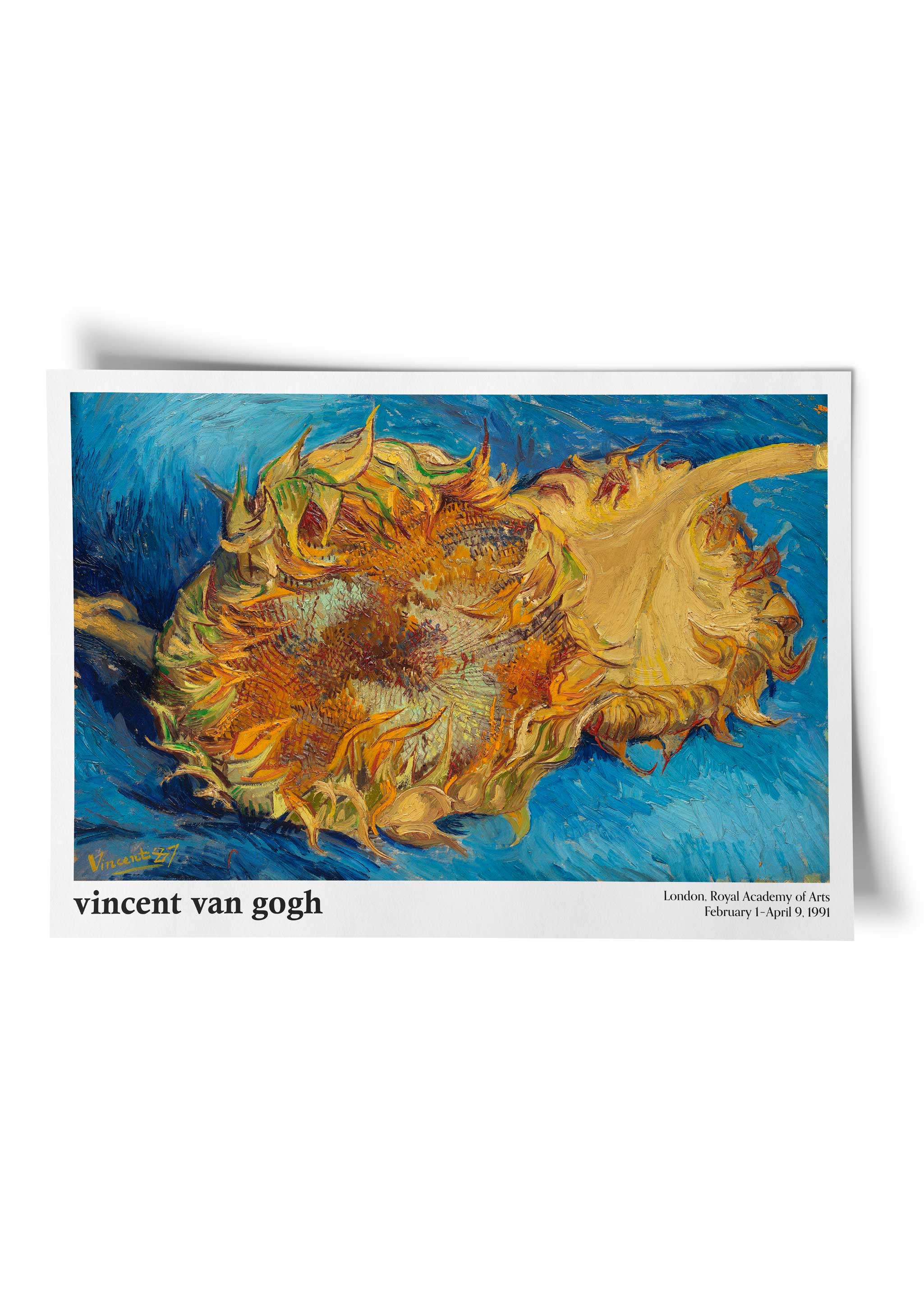 Vincent van Gogh - Sunflowers Exhibition Poster