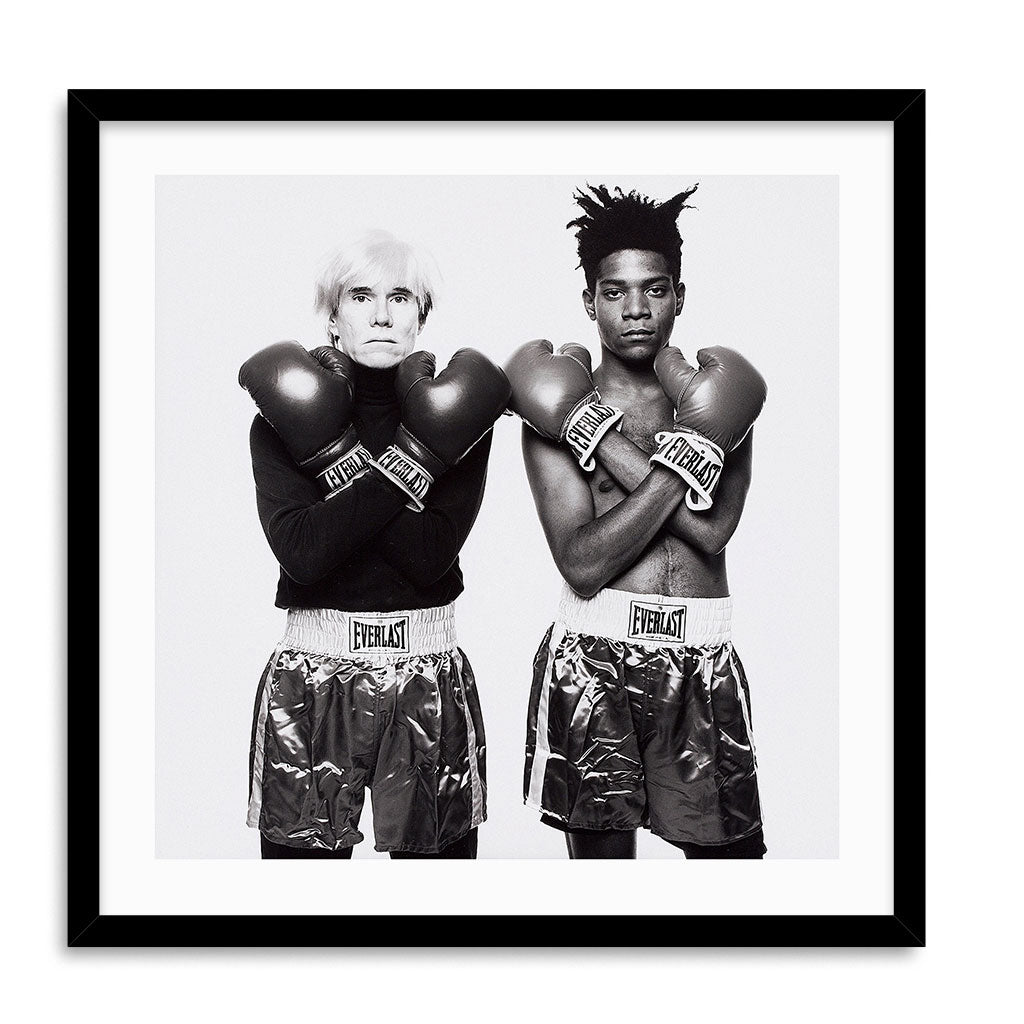 Andy Warhol & Basquiat Poster