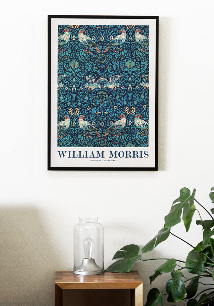 William Morris - Birds Pattern Poster