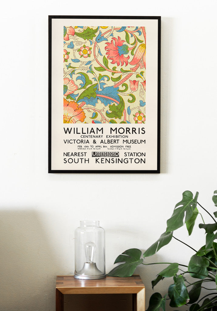 William Morris - Lodden Exhibition Poster