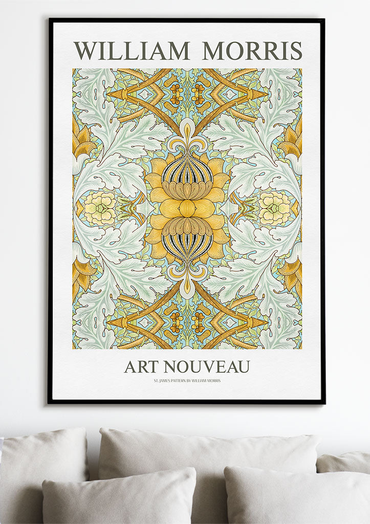 William Morris - St. James Pattern Poster